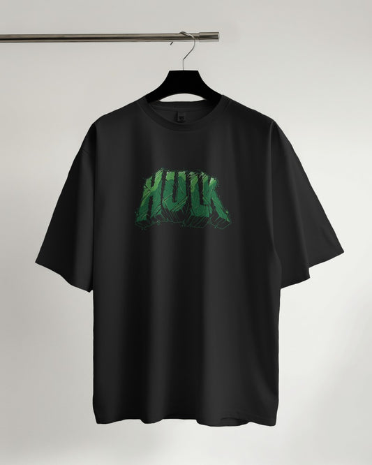 Hulk Printed Oversized T-Shirt