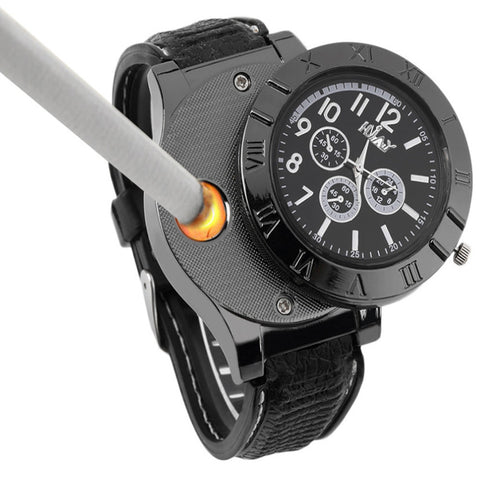 Electronic Cigarette Lighter Watch 