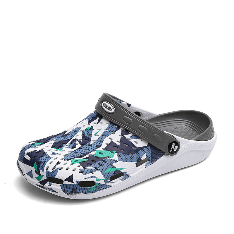 Zig Zag Design Clog Men