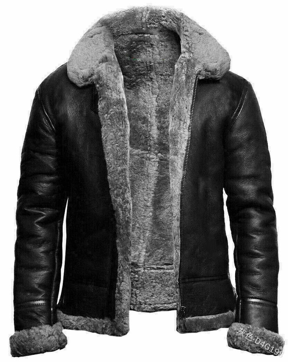 Classic Leather Jacket Men