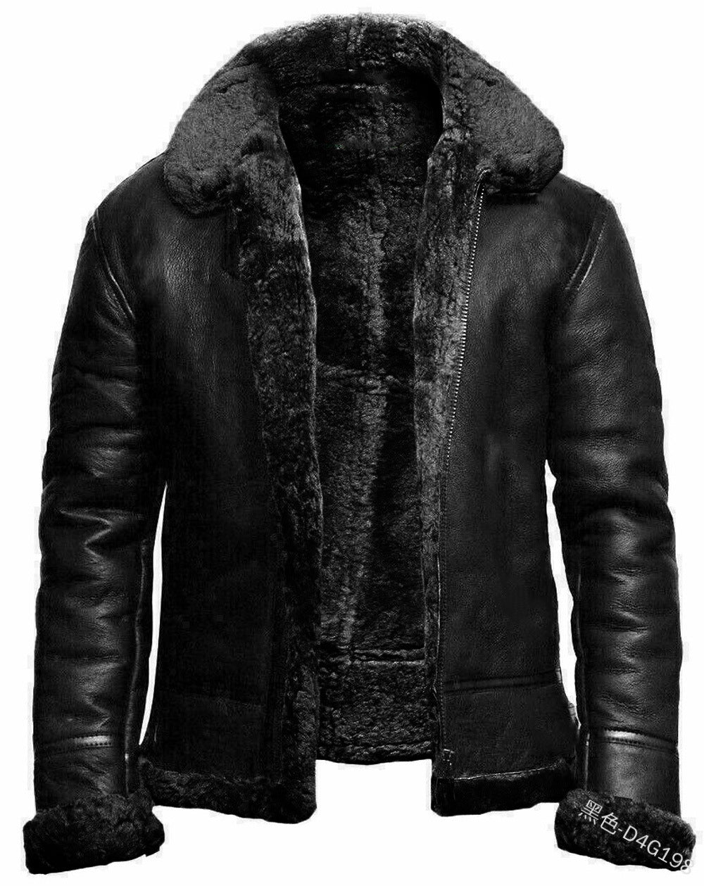 Classic Leather Jacket Men