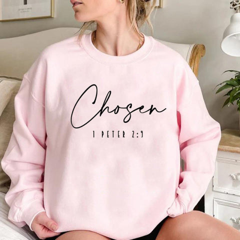 Velvet Round Neck Sweatshirt Women