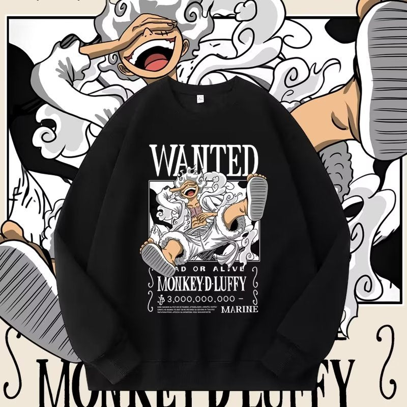 Men One Piece Sweatshirt Luffy 