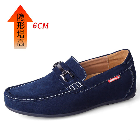 Blue Loafer Shoes Men