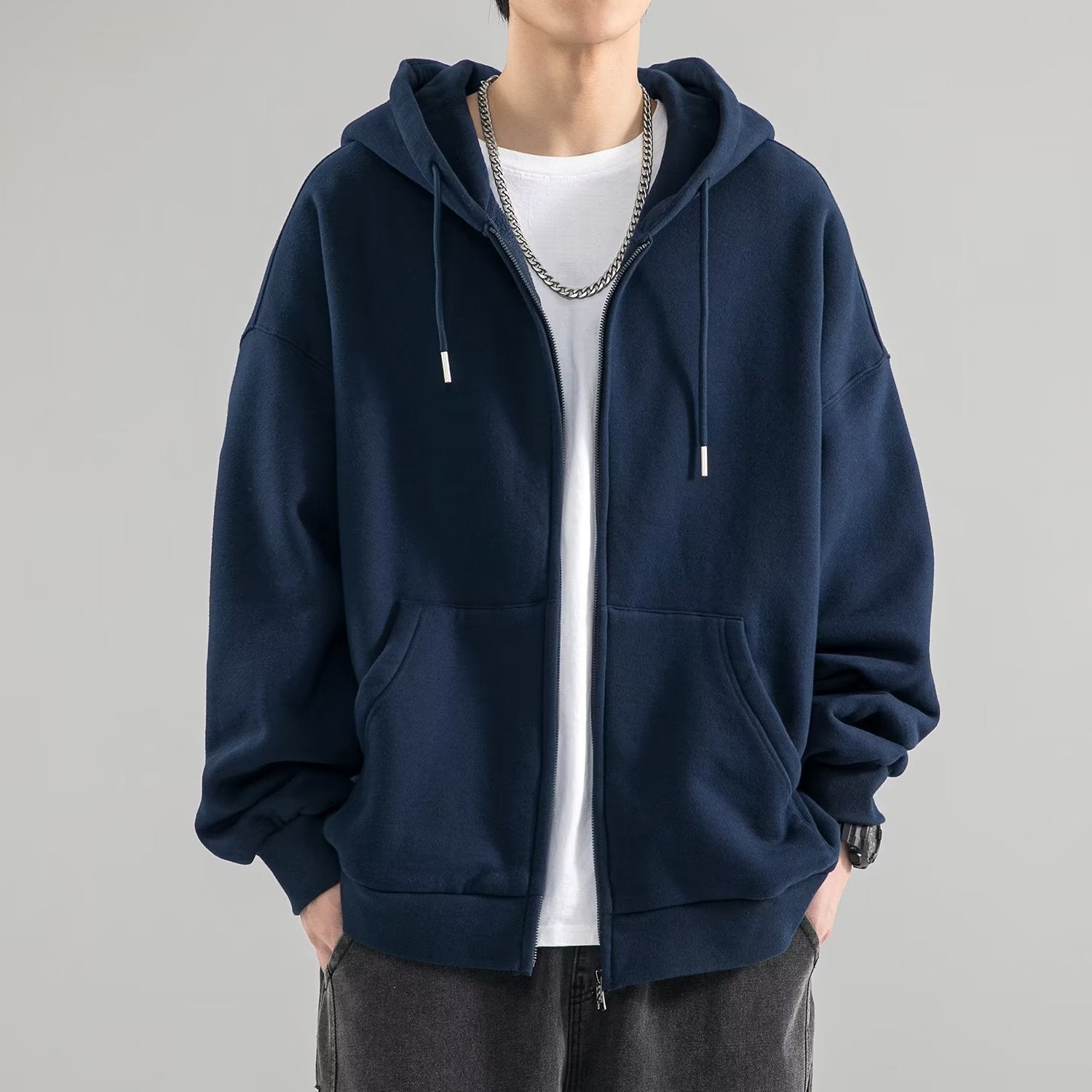 zipper hoodie for men