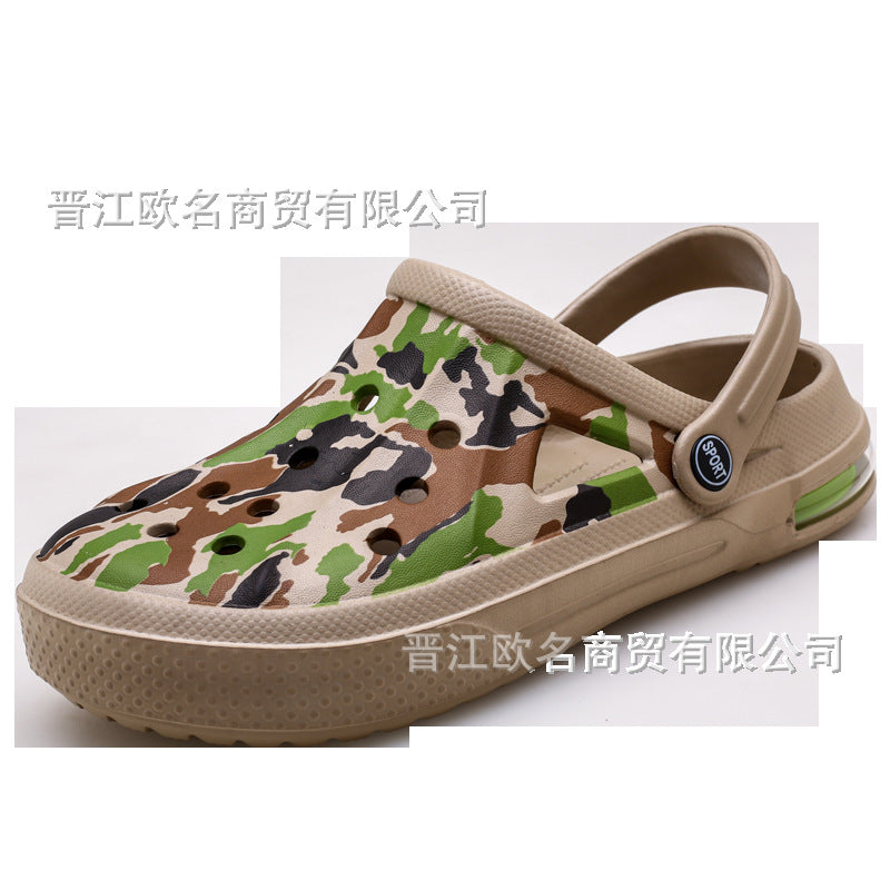 Army Printed Clog Men