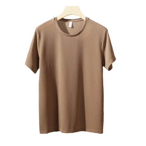 Round Neck Half Sleeve T-Shirt men's