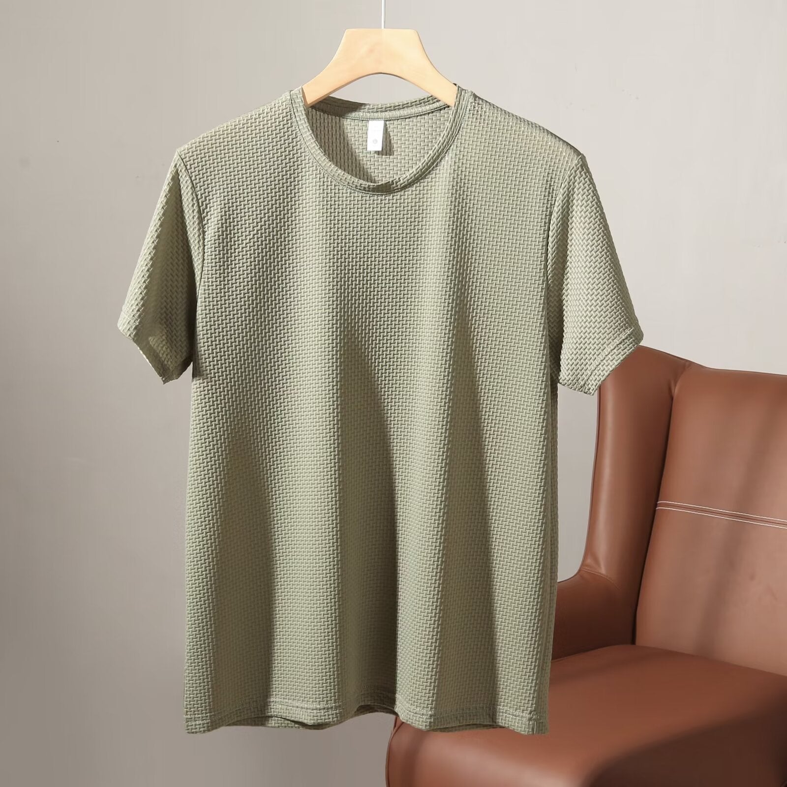 Round Neck Half Sleeve T-Shirt men's