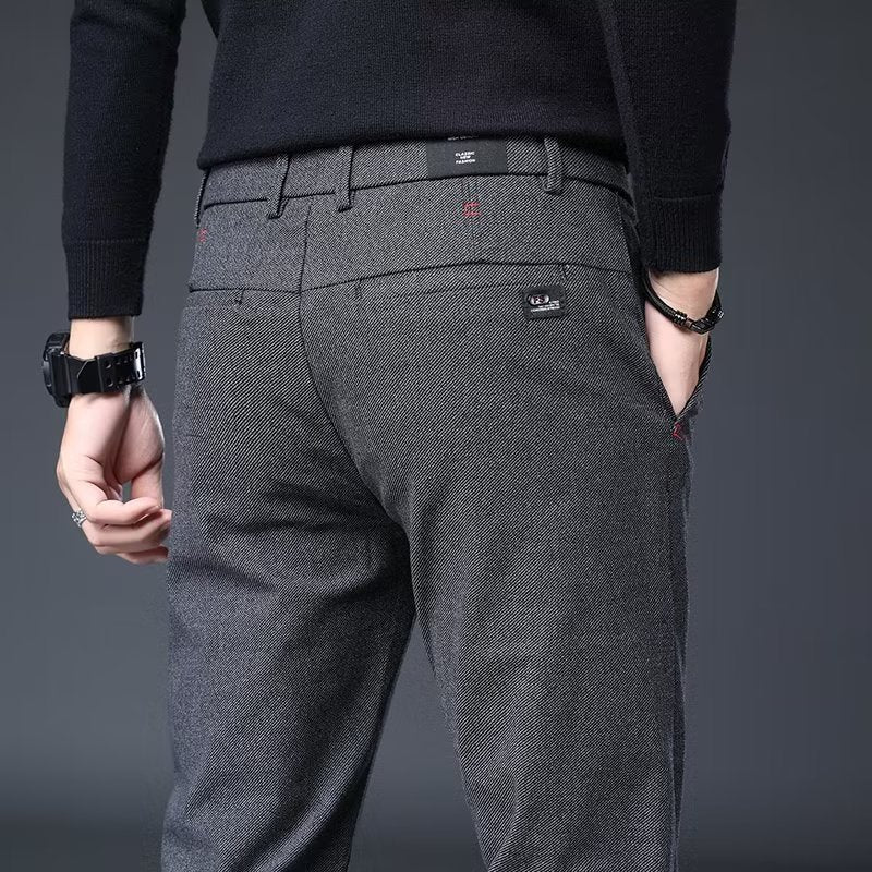 Men's Stretch Cotton Casual Pants