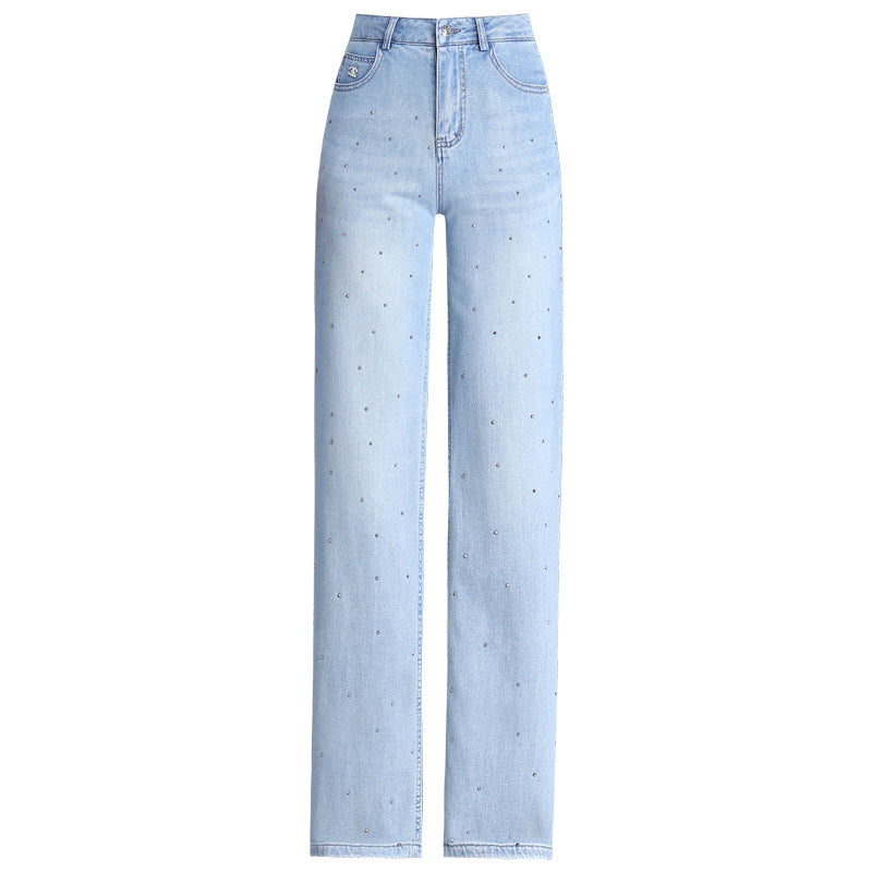 Elegant Slim Narrow Jeans Women