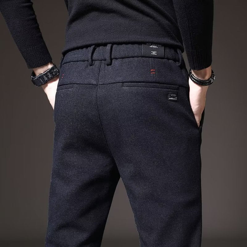 Men's Stretch Cotton Casual Pants