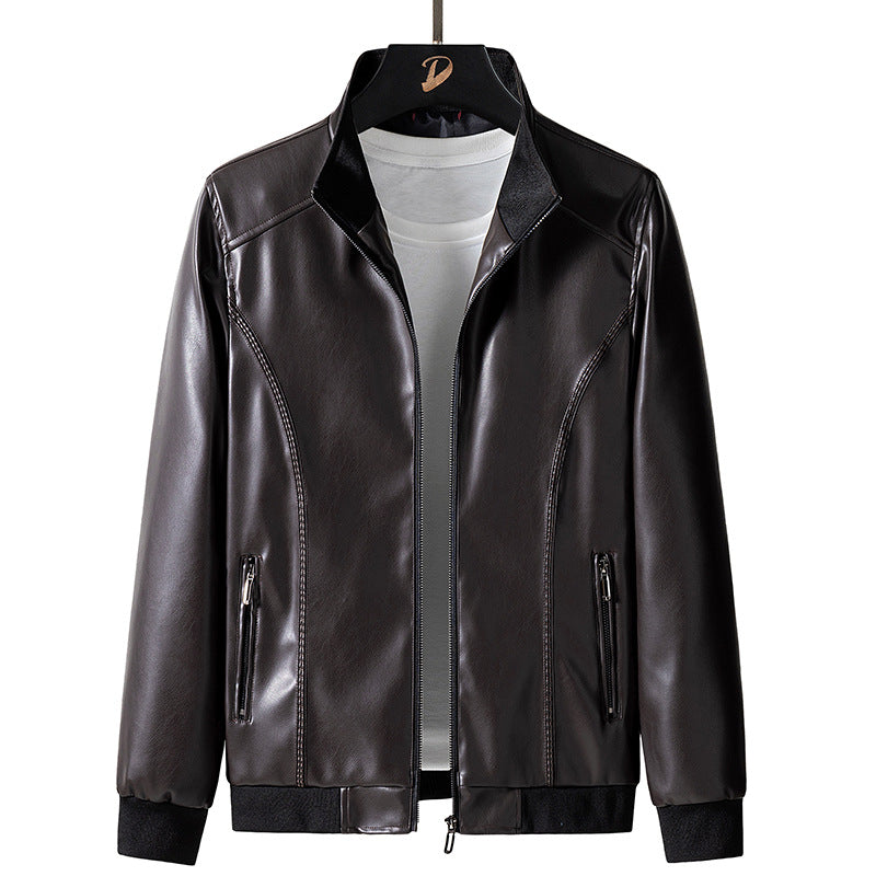  Leather Jacket Men