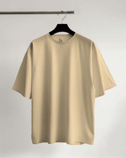 Beige Oversized T-shirt